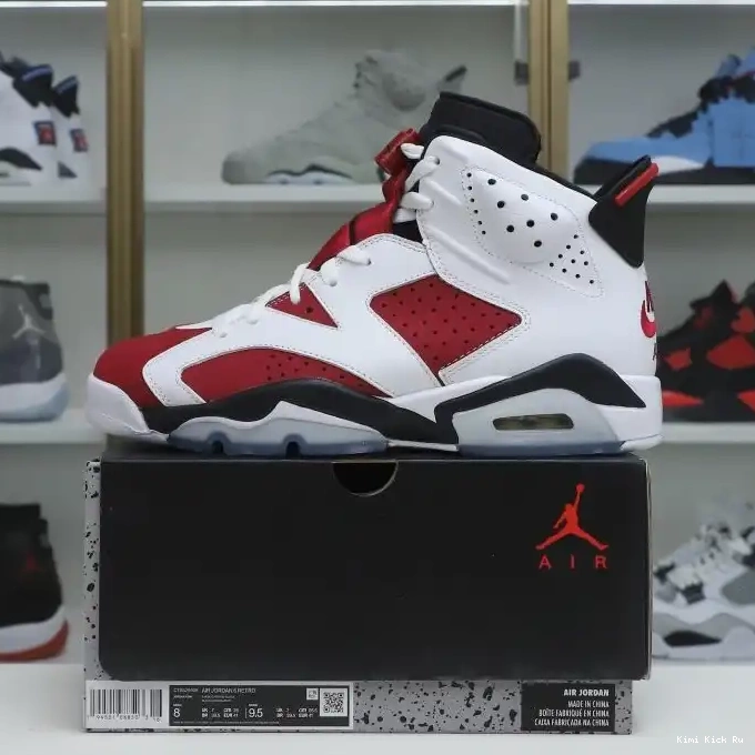 Kimikick 2021 JORDAN 6 OG RETRO 'CARMINE' AIR 0723